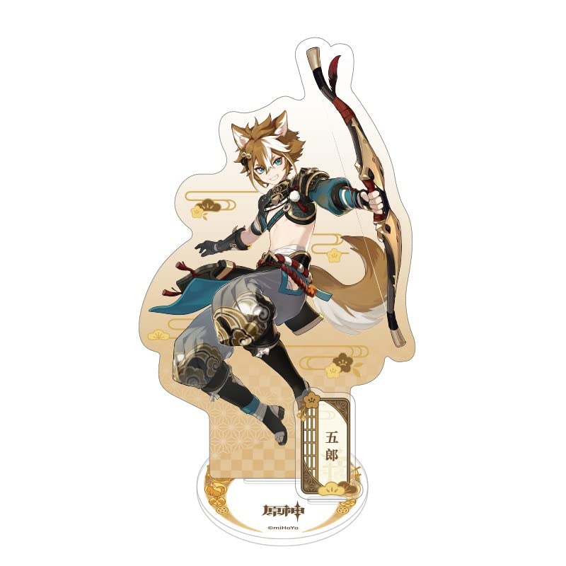 

Genshin Official Lightning Castle Series Character Acrylic Stand Genshin Merchandise - (Goro)