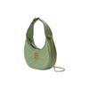Gucci GG Marmont Sage Green Leather Chevron Quilted Mini Hobo Crossbody Bag For Women Daily Use