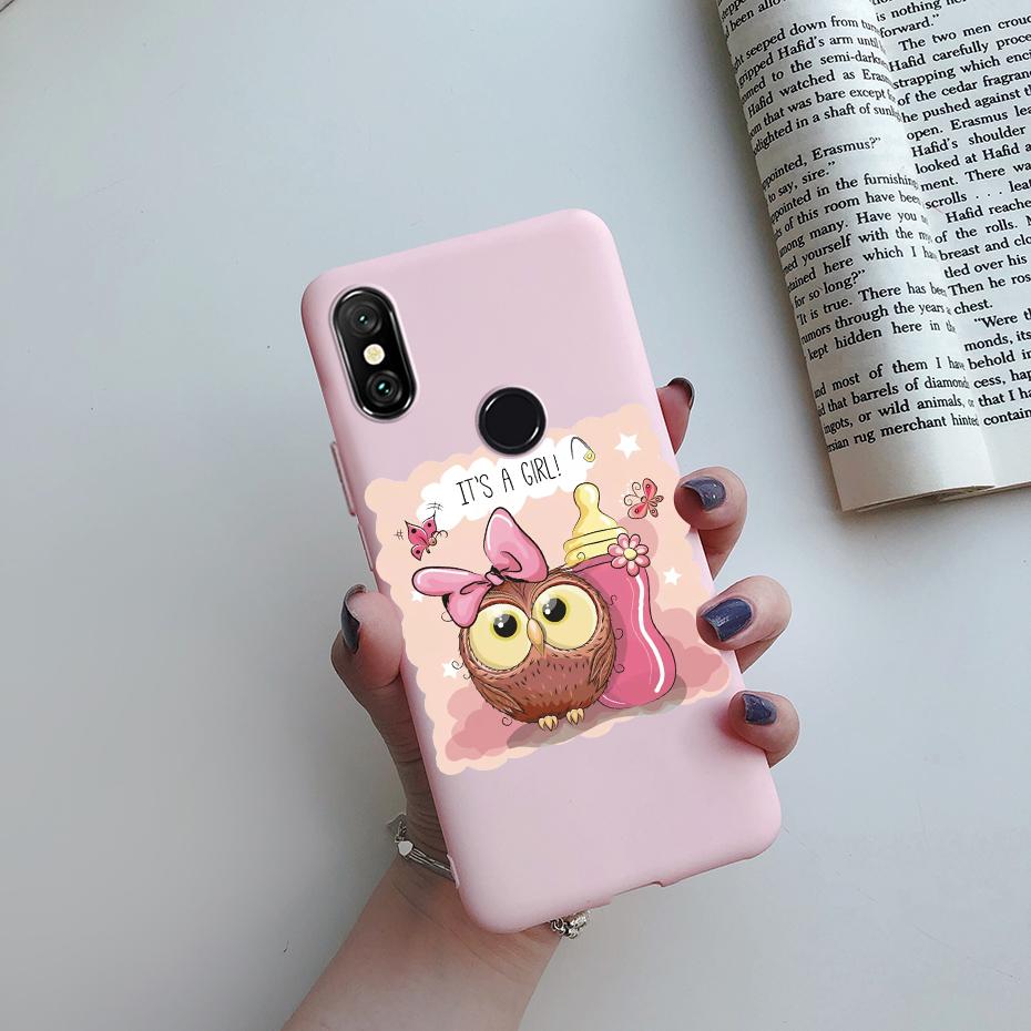 for Xiomi Xiaomi Mi A2 Lite Case Cover Daisy Flower Painted Soft Silicone Phone Case for Xiaomi Mi A2 A 2 MiA2 Lite Bumper Coque