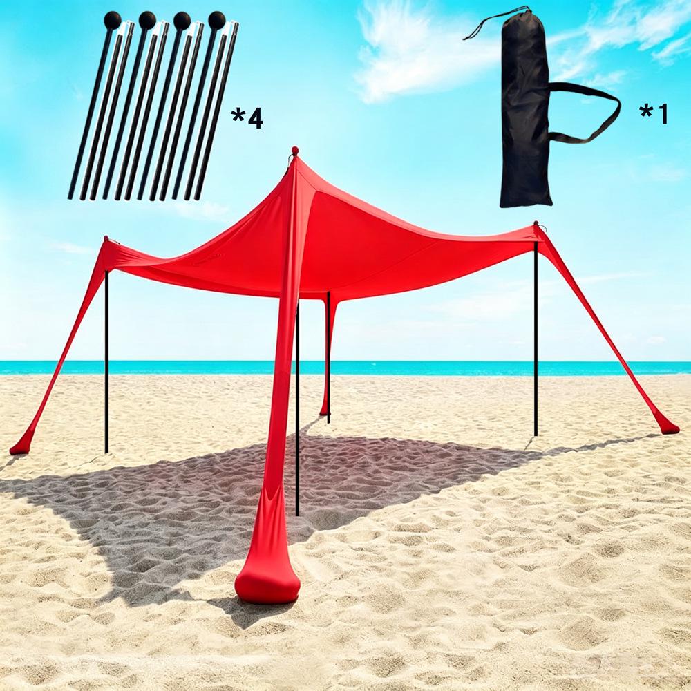 Portable Beach Canopy Tent: Lycra Sun