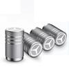 CRU1 4pcs Car Wheel Tire Valve Caps Covers Laser Wheel Tire Stem Valve Caps for Mercedes benz W203 W204 AMG CLA Interior Mouldings