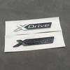3D ABS X Drive Logo Xdrive Emblem Sticker Car Rear Trunk Badge For E90 E39 E70 E84 E90 E60 E46 G20 G30 X1 X3 X5 Accessories