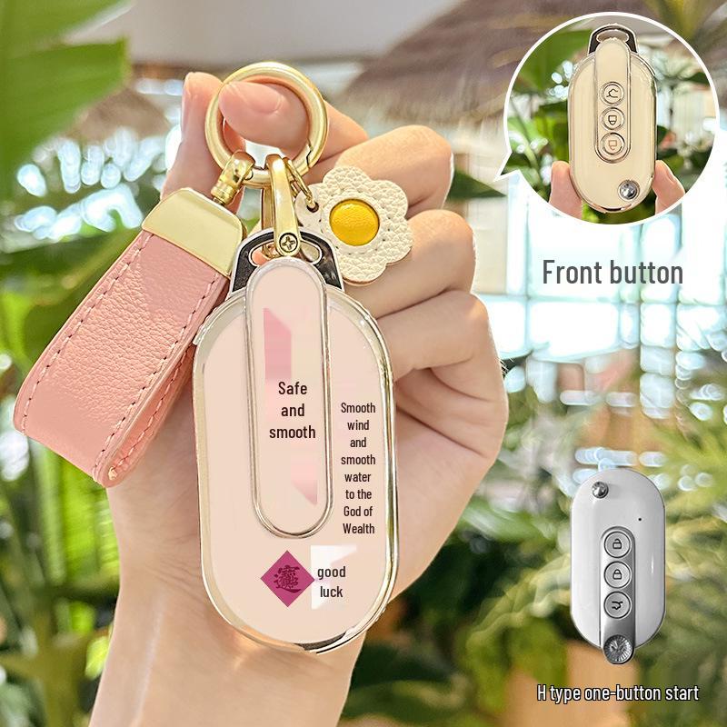 

Key Case Shell & Bag for Wuling Hongguang Mini EV Macaron 2022 Gameboy GB Standard