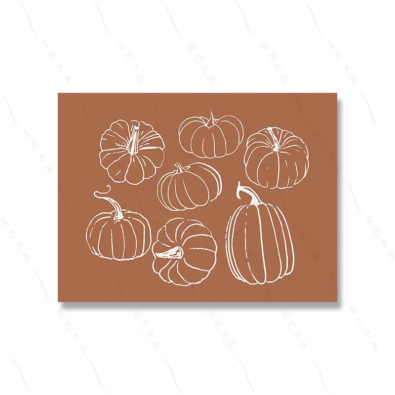 

Постеры и принты для декора на Хэллоуин Скелет Кухня Настенная живопись Холст Готическая картина Черно-белая картина для декора комнаты 21x30cm No Framed