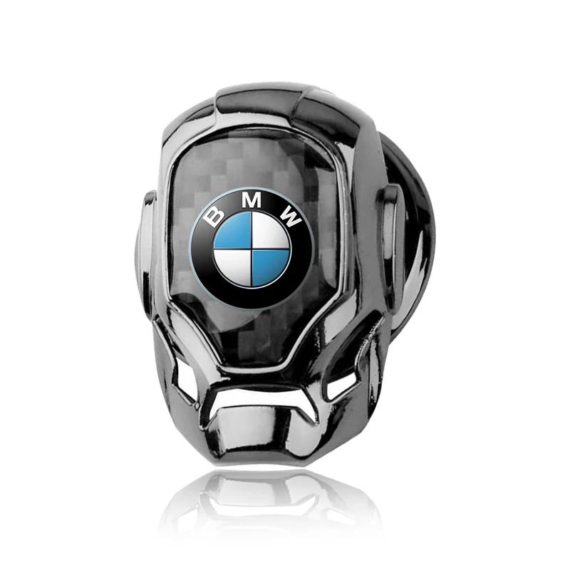 1ks Ochranný kryt tlačítek startování jedním kliknutím s logem M pro BMW X7 X3 X4 X5 X6 řady 3 4 5 6 7 Z4 M M3 M5 M6 E38 E39 E46 E53 E60 E61 E64 E70 E71 E90