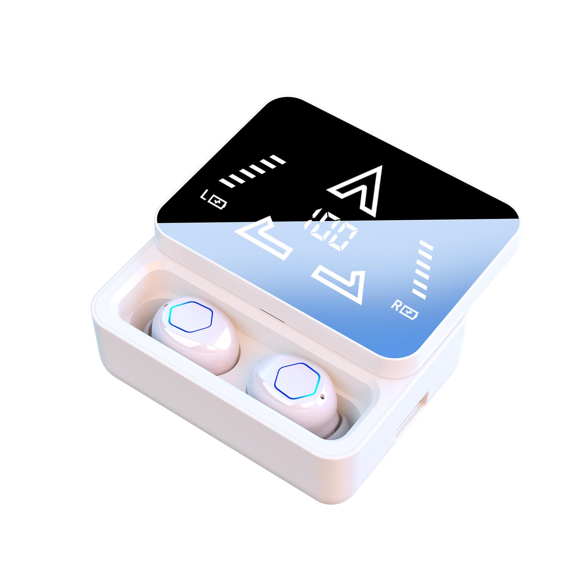 

Беспроводные наушники - USB-наушники с зарядкой для учебы и путешествий, долговечные, деловые наушники белый