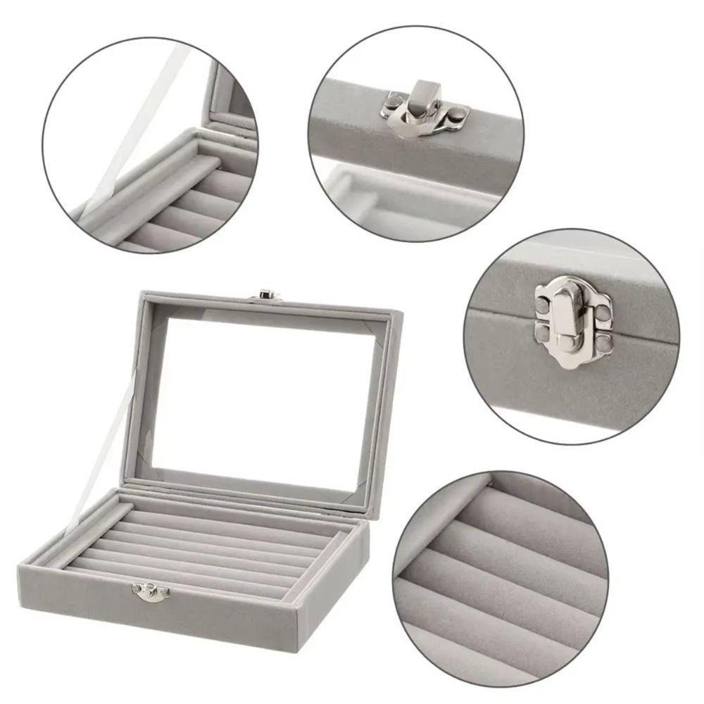 Detachable Jewelry Box Lightweight Necklace Storage Box Fashion Jewelry Storage Case Outdoors