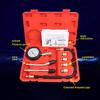 8Pcs Automotive Cylinder Tester Kit with M10 M12 M14 M18 Adapter Compression Tester Kit 0-300 PSI Pressure Gauge