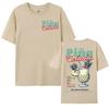 Funny Cocktail Themed Gift Tee Shirts Unisex Unisex Pina Colada Print T Shirt Male Summer Fashion Aesthetic Cozy TShirts Streetwear