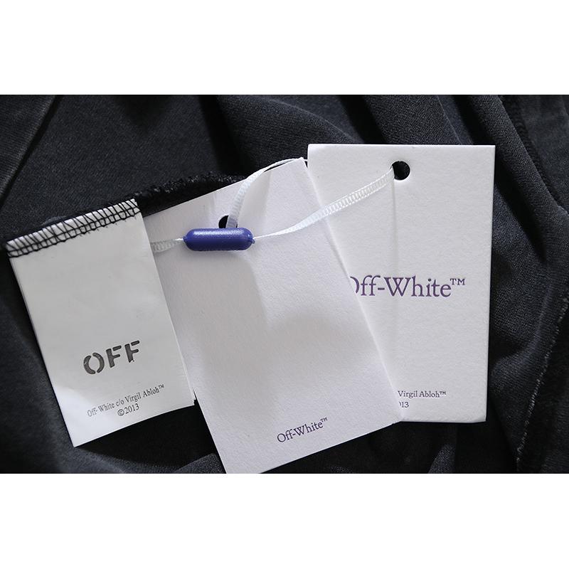 1190 Off-White 2025 Summer New Portrait Grape Printed Short Sleeved T-shirt for Men and Women