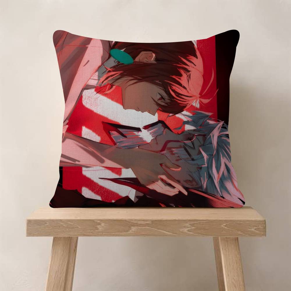Romantic Anime DDANDADANS  Pillow Gift Home Office Decoration Pillow Bedroom Sofa Car Cushion CoverPillow Case