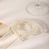 French Retro Pearl Necklace for Women, Light Luxury Elegant Multi-layered Stacked Sweater Chain