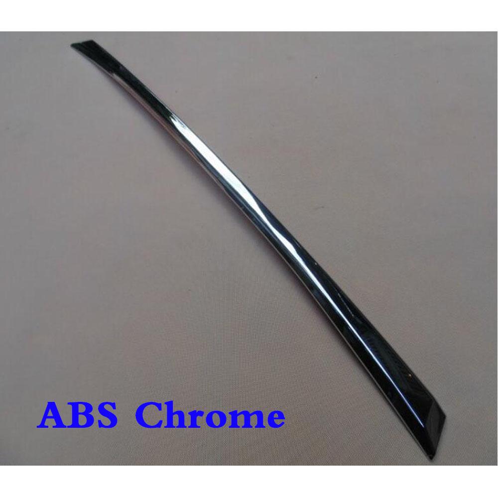 Car Body Cover ABS Plastic/Steel Rear Back Door Trunk Tailgate Frame Plate Trim For Chery Tiggo 5 Tiggo5 2014 2015 2016 2017