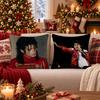 Singer Michael Jackson Cushion Cover Cushion Cover Soft Plush Cushion Covers Fluffy Throw Pillow Cases For Sofa Bedroom