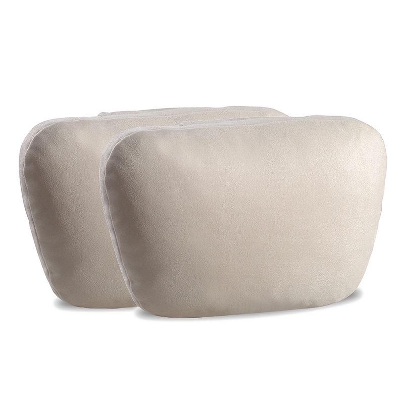 Compatible with Mercedes-Benz S-Class Maybach Headrest, Driver's Seat Backrest, and Neck Pillow; Imitation Aviation Seat Neck Pillow.