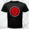 HIC Hawaiian Island Creations T-shirt Grafica Nera da Uomo per il Surf Spedizione Gratuita