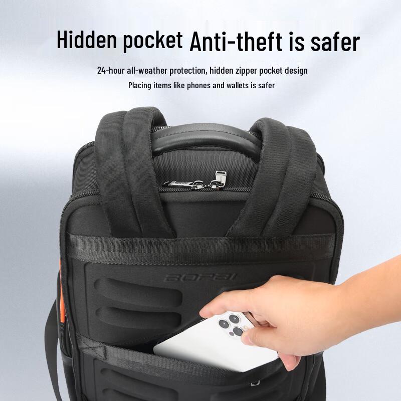 Bopai Men's Business Travel Backpack for 16-inch Laptop