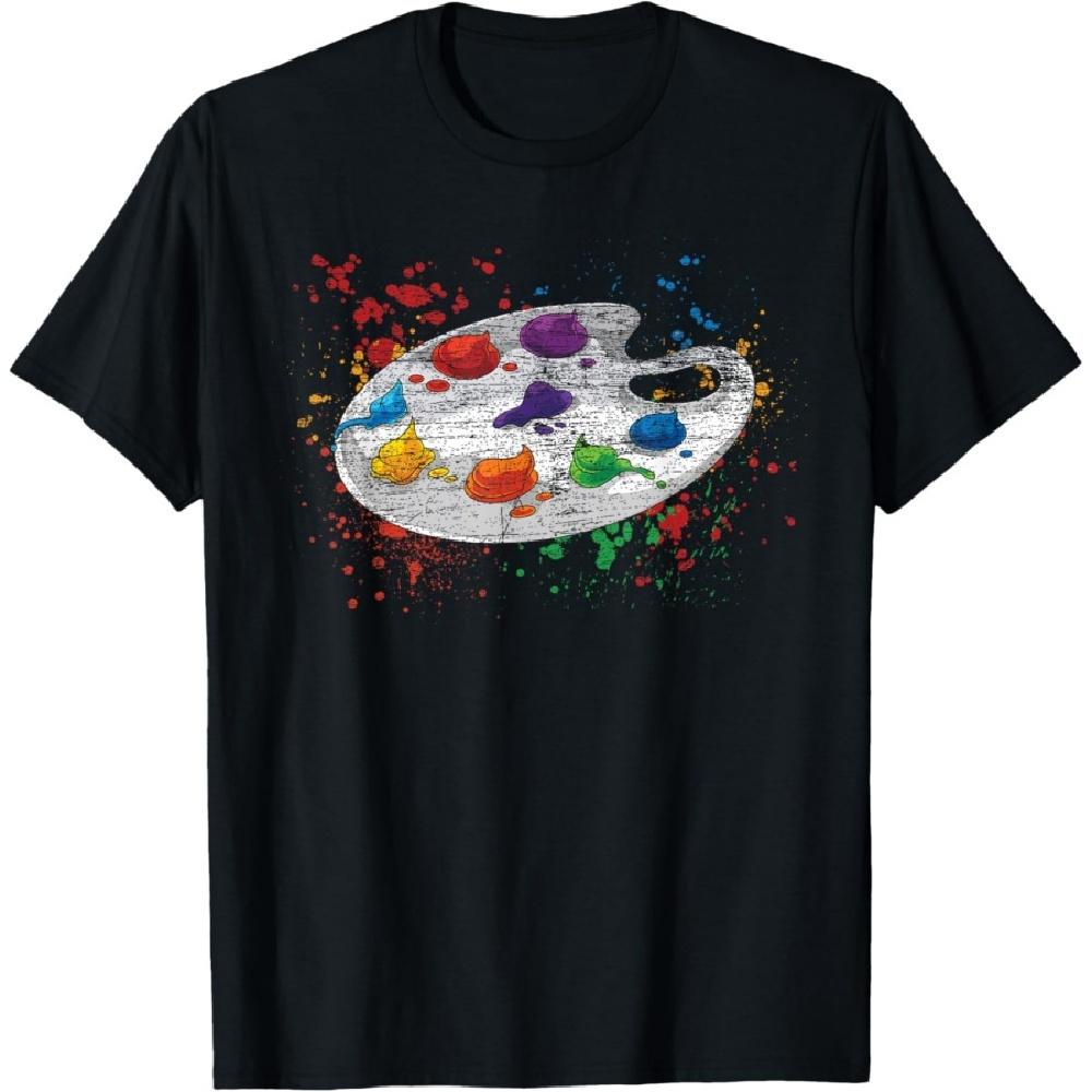

Art Painting Paint Palette Illustration Drawing Artist T-Shirt S