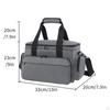 Travel Cosmetic Bag Adjustable Dividers with Pockets Tote Practical Lightweight Storage Case