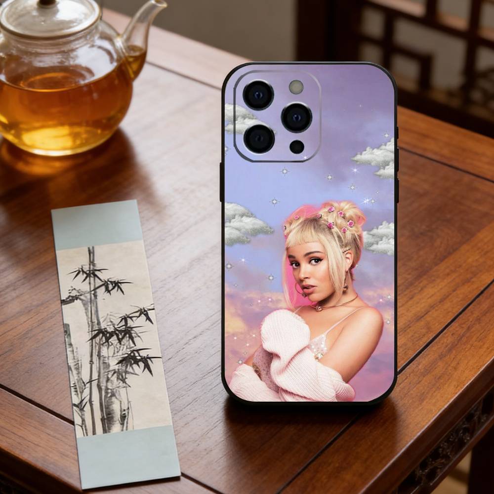 D-DOJA Cat Phone Case Silicone Soft For IPhone 17 16 15 14 13 12 11 X XR Plus Pro Max Plus