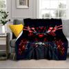 Robot Invasion Alert Blanket Flannel Blanket for Bed, Sofa, Camping, Hiking, Picnic Essentials, Gift for Family Fan Gifts