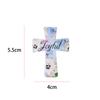 12/16/24 Pcs Christian Cross Magnetic Page Markers Religious Bible Verses Bookmarks Magnetic Page Clips for Women & Men