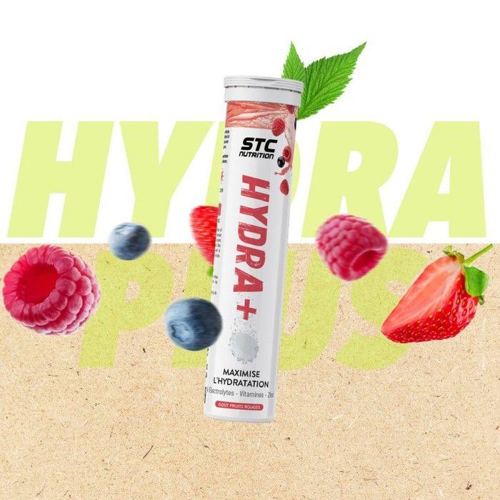 STC Nutrition Hydra+ Red Fruits 20 Effervescent Tablets