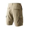 Men's Summer Printed Casual Multi Pocket Cargo Shorts Without Belt Loose Fit Cotton Fabric Classic Style