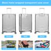 3PCS/Set Luggage Cover Clear PVC Suitcase Covers Protector Suitcase Cover for 20 24 28 inch Luggage for Luggage Travelling