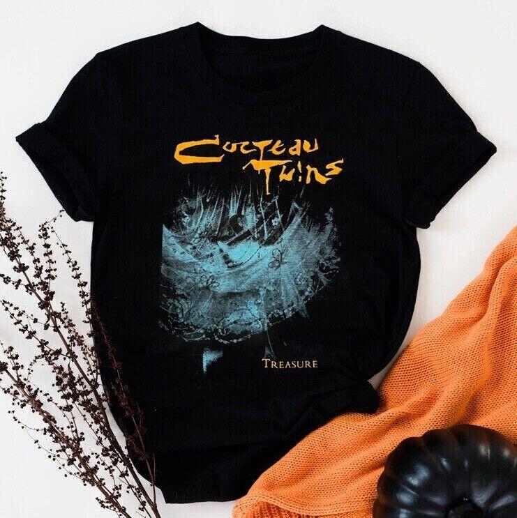 Treasure Album Cocteau Twins Band Black Heavy Cotton Size S4xl Shirt