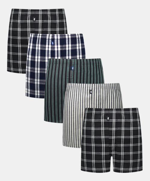 

[ПОПРОБУЙТЕ] Трусы T-40 с отсутствием скатывания, 5 шт. [Отправка из Кореи] 100% Оригинал 95