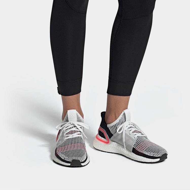 adidas Ultra Boost 2019 Cloud White Active Red Donna F35282