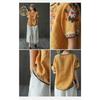 Ethnic Style Cotton and Linen Embroidered T-shirt for Women Summer Retro Loose Versatile Short-sleeved Top