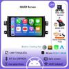 Android 14 for Suzuki SX4 2006-2013 Car radio For Fiat Sedici multimedia player Autoradio GPS navigation Carplay SWC HeadUnit
