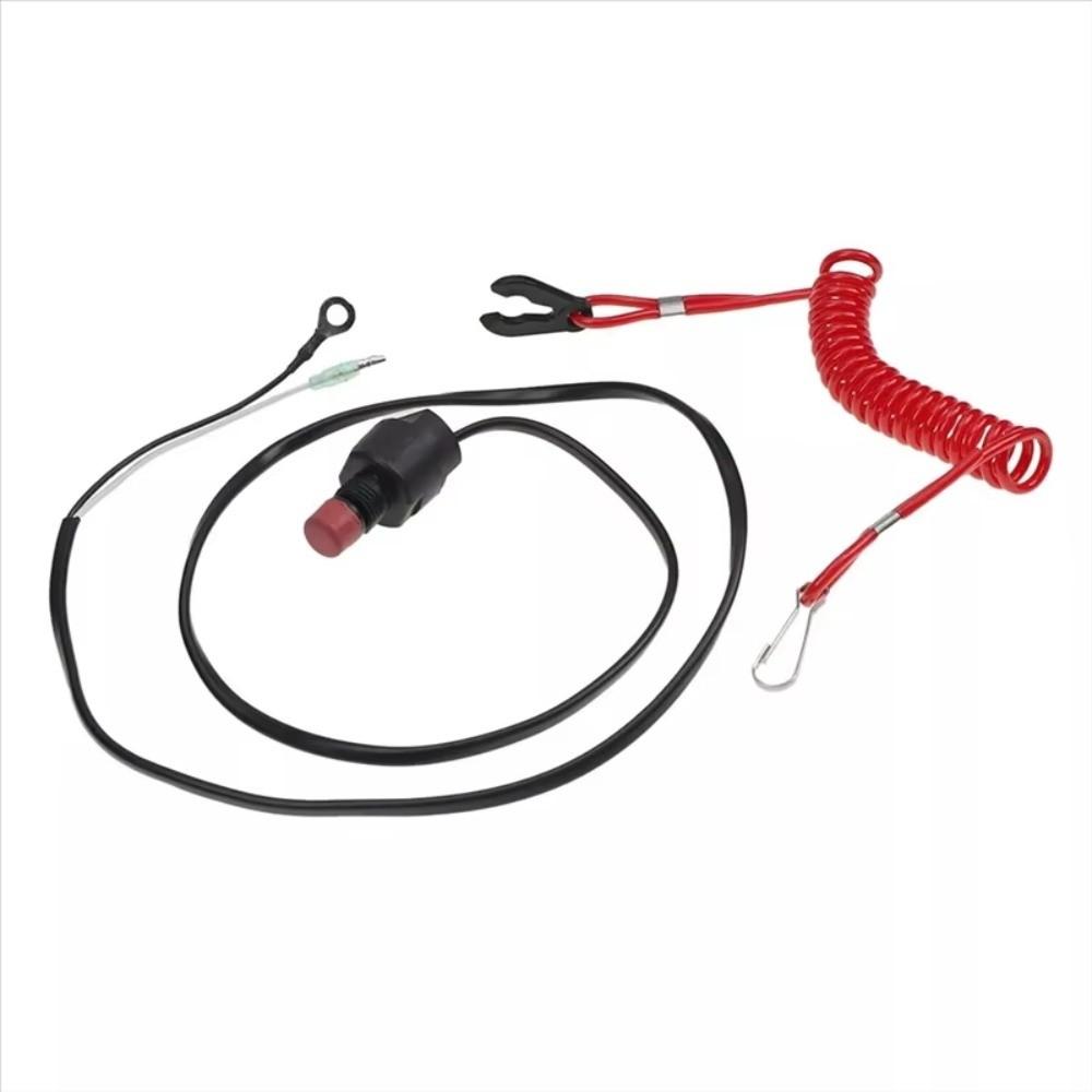 Universal Kill Switch Tether Cord Stretchable Engine Kill Stop Switch Travel