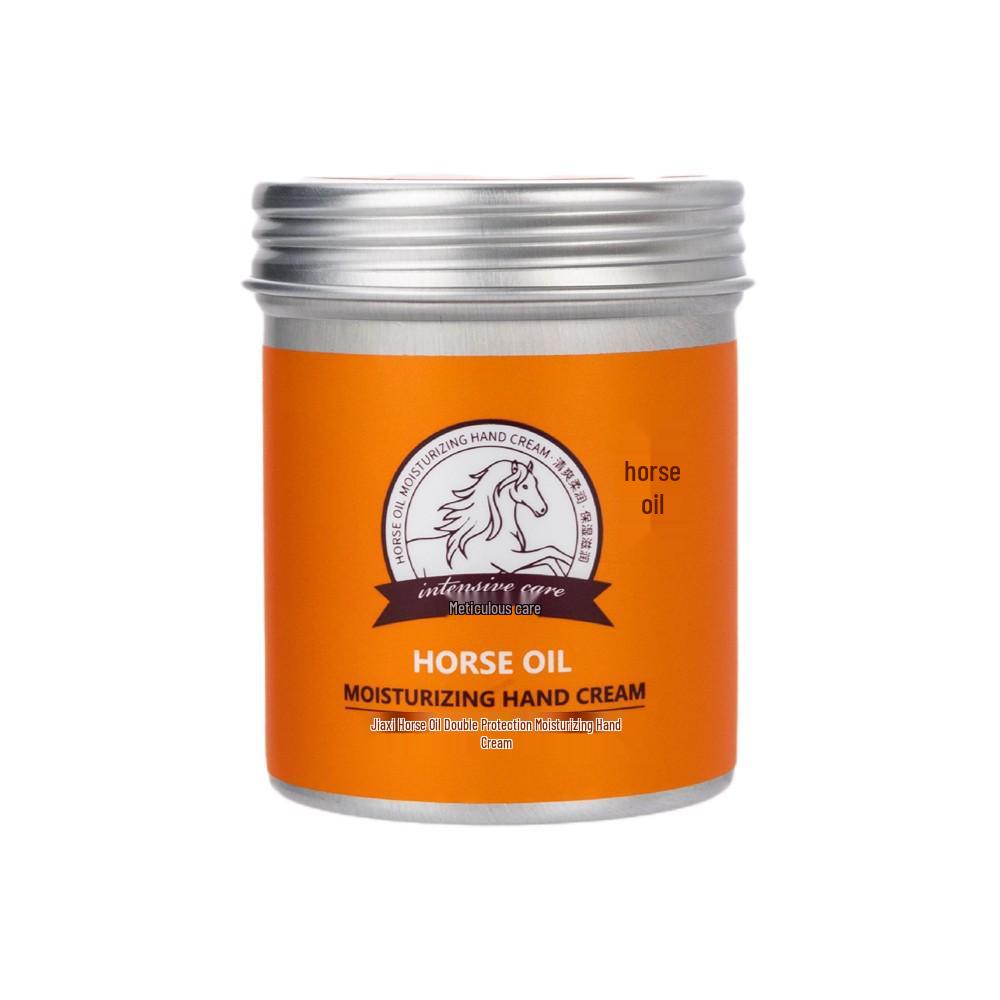 Jiaxi 80ml Rose Avocado Horse Oil Hand Cream for Autumn & Winter - Moisturizing & Hydrating.