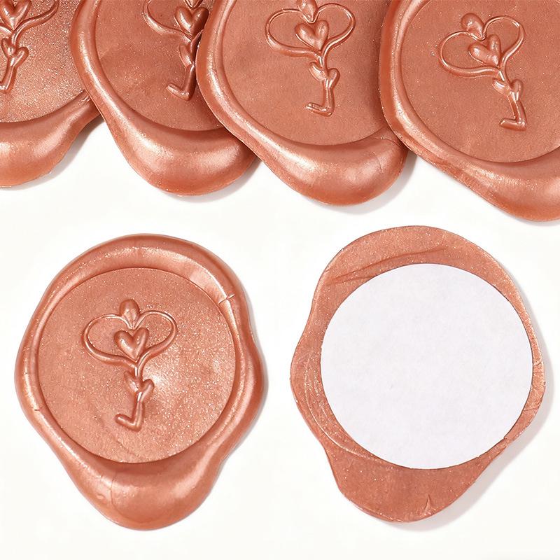 Wax Seal Stamp Kit: Embossed Stamp, Sealing Wax, Stickers for Envelopes, Postcards, Love Letters, and Gifts