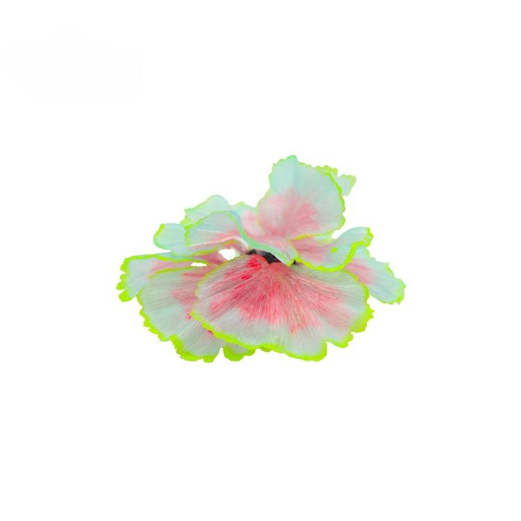 Fluorescent Aquarium Decor Fish Tank Landscaping Coral Simulation Lettuce Coral Ornaments Small Underwater World Landscape Decor
