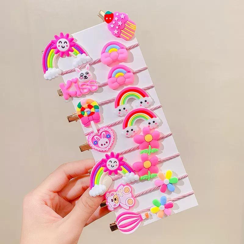 2025 Dopamine Color Children's Hair Clips - Cute Duckbill Hair Accessories for Girls