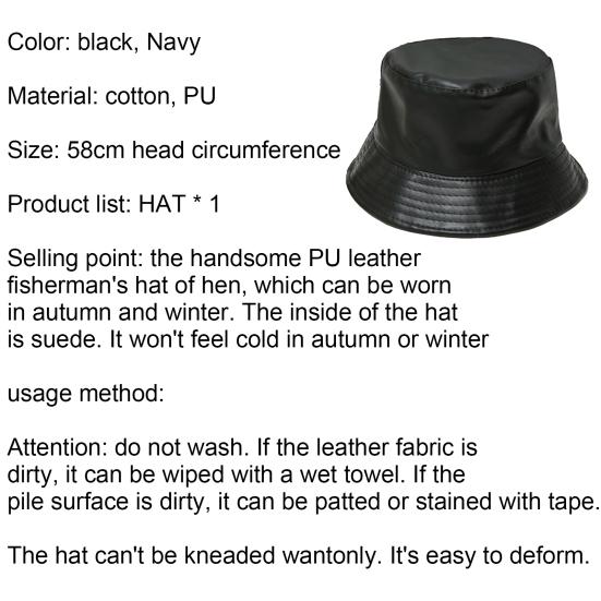 Bucket Hat Skin-friendly Decorative Cotton Breathable Fisherman Cap for Daily Life