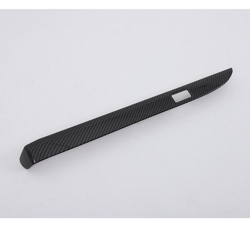 

ABS Glossy black For BMW 6 Series E63 E64 2004-2009 Car Front passenger dashboard decorative sticker car interior accessories
