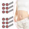 30Pcs Abdominal Support Patches Wider Patch Lightweight Flexible Coverage Body Skin-friendly Adhesive Patch with Botanical Ingredients