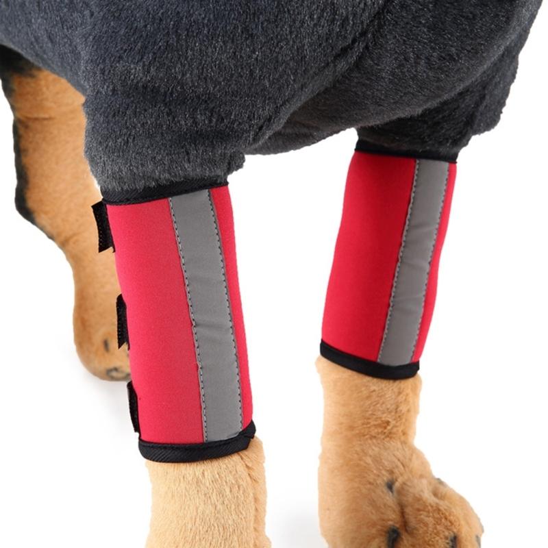 Hund Ellenbogenbandage Schutzpolster für Hunde Verletzungsprävention Leckschutz Ärmel