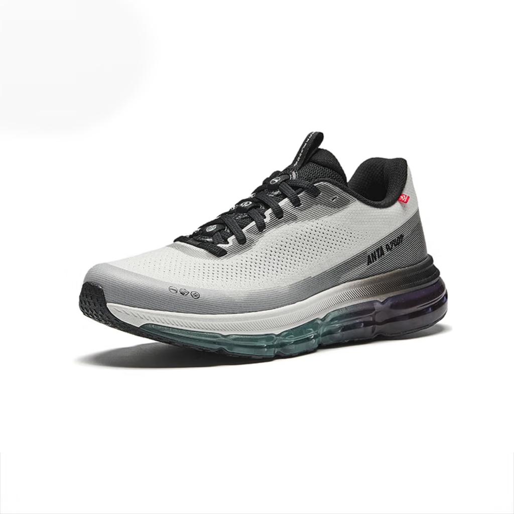 Anta A-Jelly Casual Running Shoes Men Sneakers White Black Gray 112515501-2