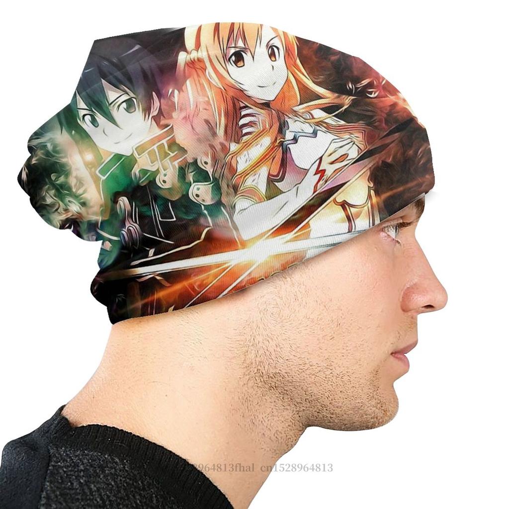 Sword Art Online Kirigaya Kazuto Outdoor Beanie Hats Online Love Strickmütze Bonnet Hipster Skullies Beanies Caps