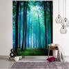 Natural Scenery Forest Creek Background Tapestry Home Wall Decoration Tapestry Bedroom Living Room Tapestry