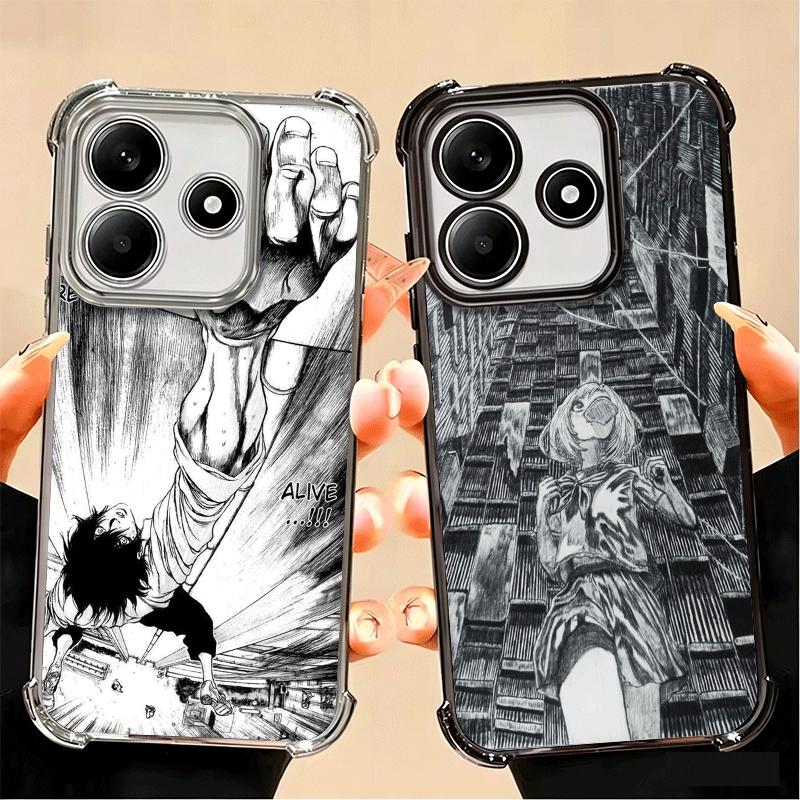 Ultimate Perspective Anime Soft Phone Case For Xiaomi Poco X7 X8 Pro Max X6 X5 X3 F8 Ultra F7 M8 M7 M5S Redmi 15C 15A 15 14C 13C