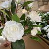 Decoration for Bedroom Fake Plants Fake Gardenia Home Decor Artificial Flowers Table Arrangement