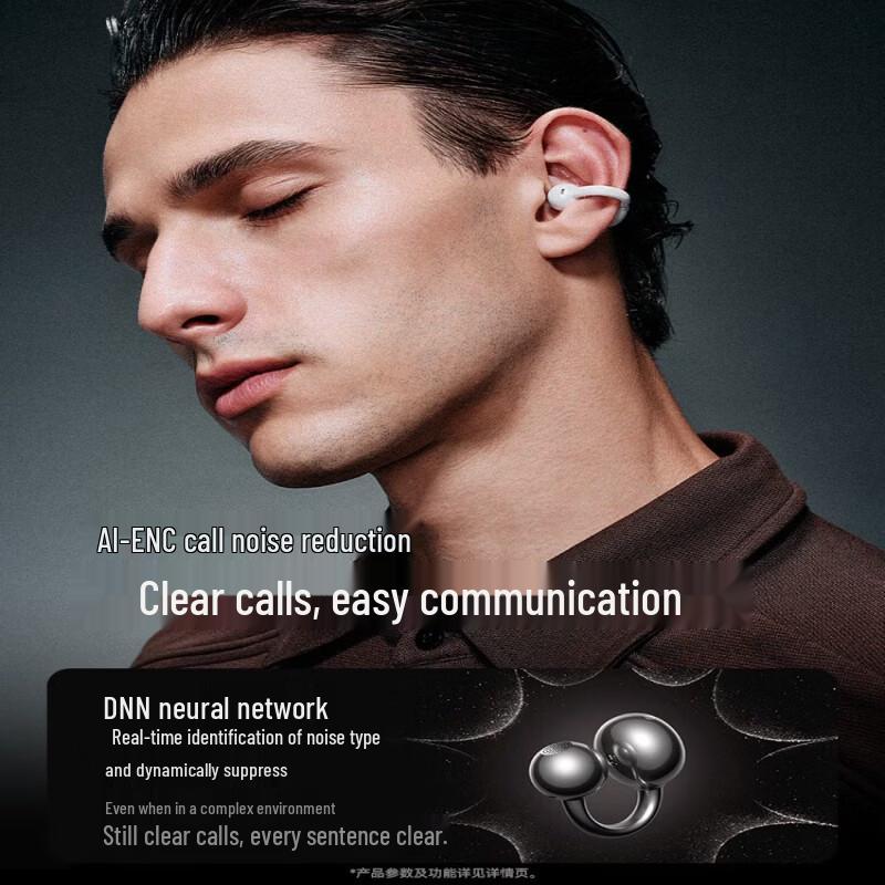 SANAG S7S Ultra AI Translation & Recording Ear-Clip Bluetooth Headphones