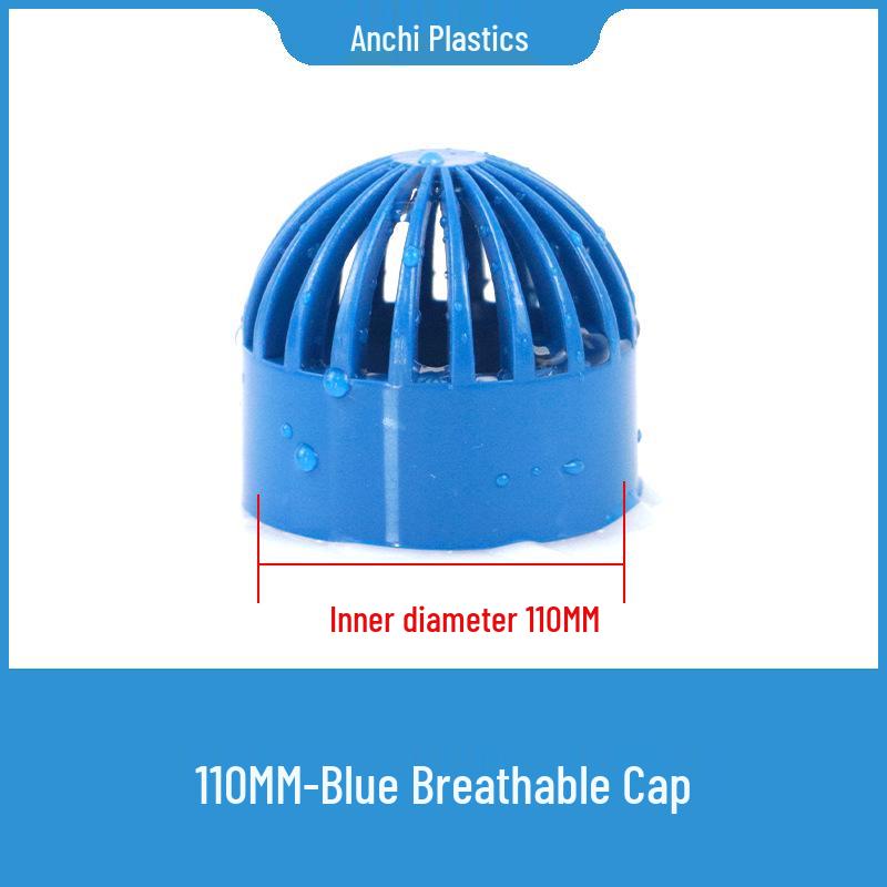Breathable PVC Fish Tank Overflow Cap - Permeable Filter Mesh for Seafood Pools and Water Tanks